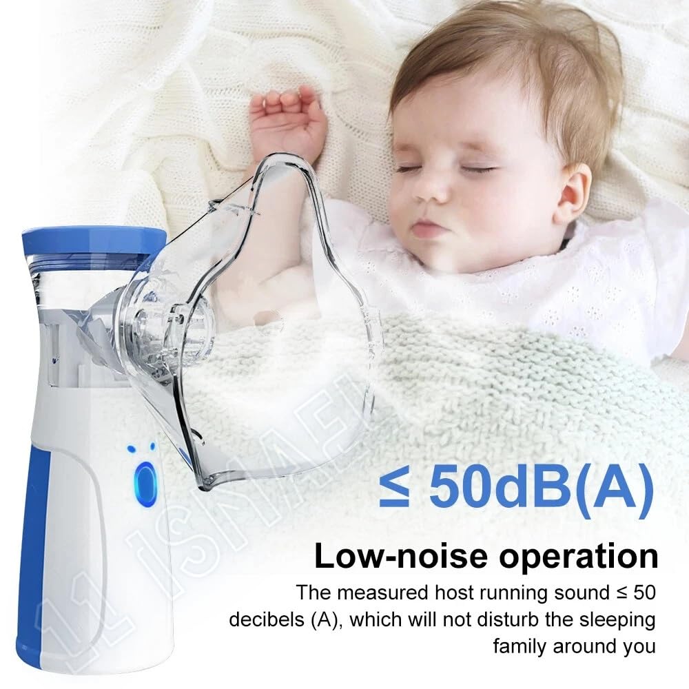 Portable Mesh Nebulizer for Kids & Adults